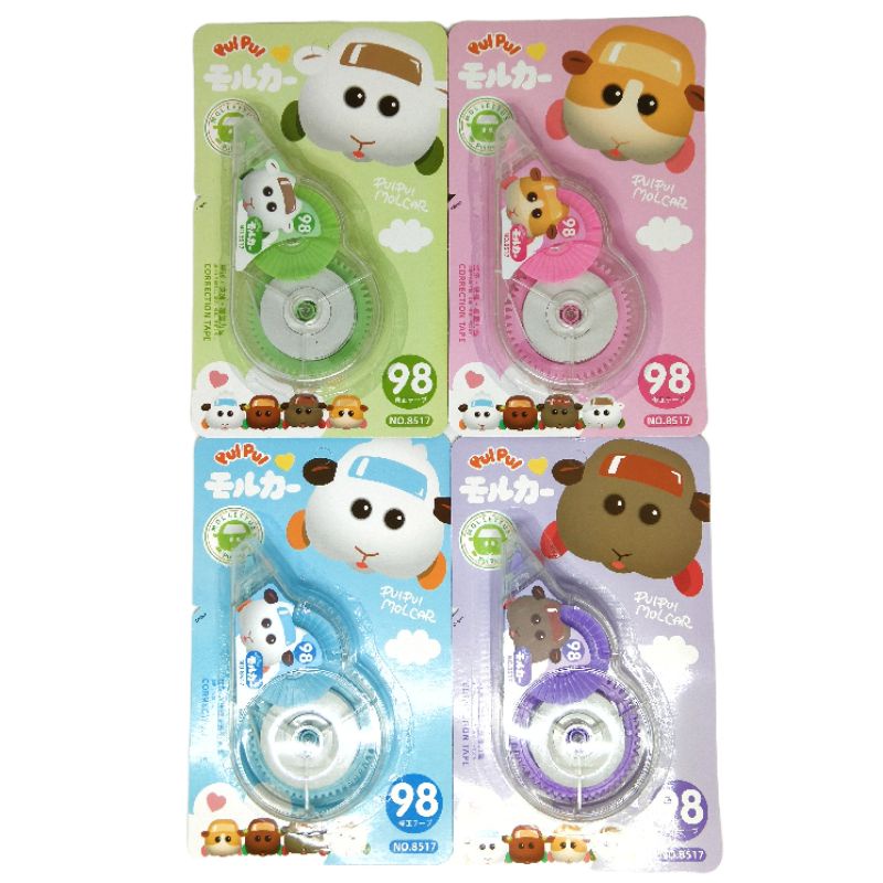 Tip ex Kertas Roll JUMBO PESAWAT TIKUS HAMSTER LUCU 98 Meter Correction Tape Murah