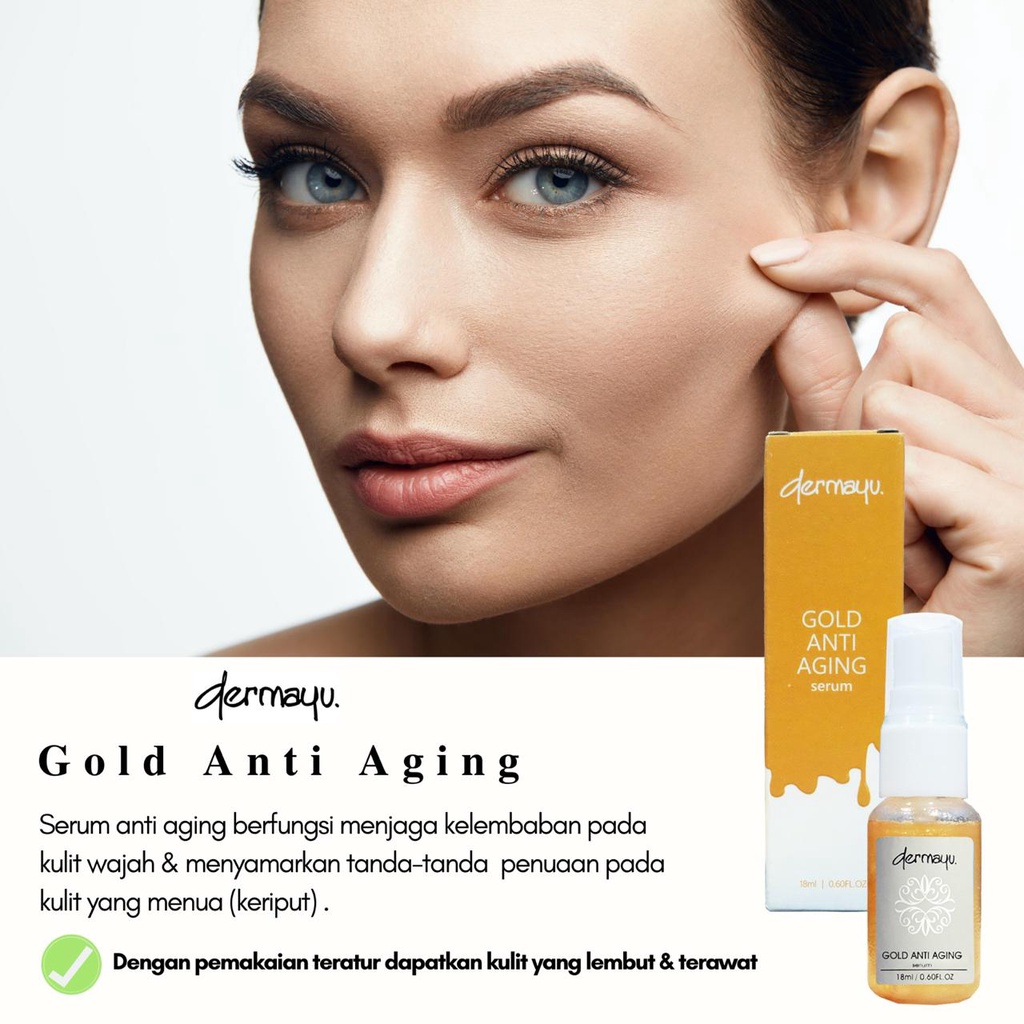 DERMAYU  SERUM GOLD ANTI AGING