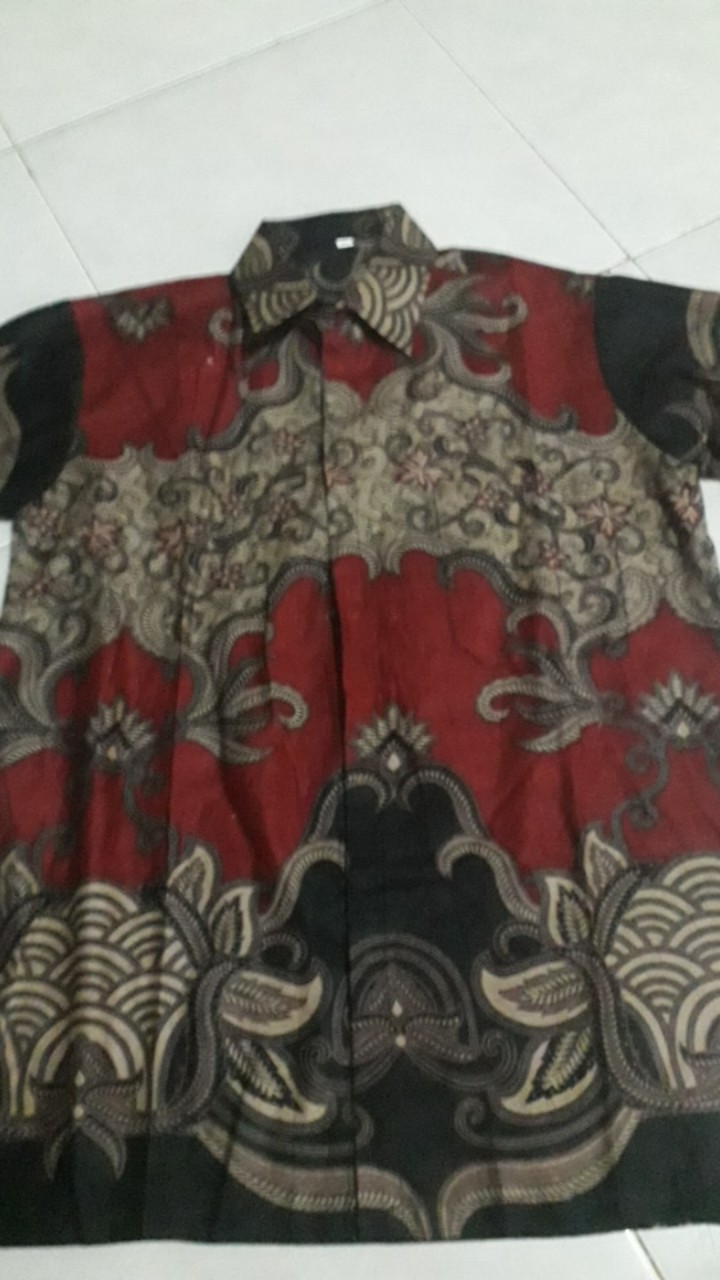 Batik Pria Kemeja Batik Lengan Panjang M L Xl Xxl Terlaris