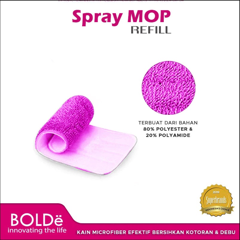 Kain Pel Refill Spray Mop Ultima Bodle