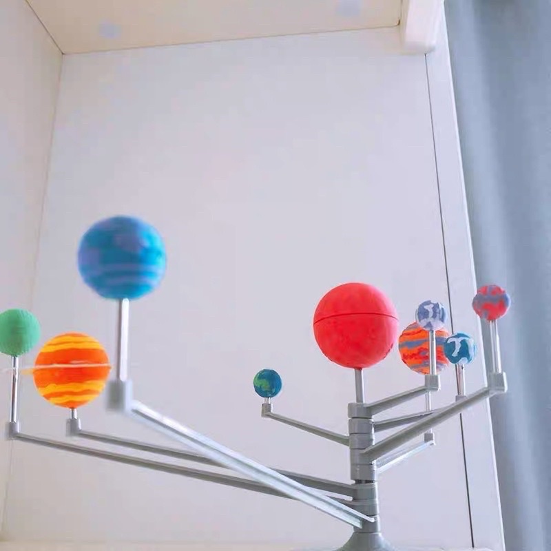 diy project solar system space exploration model making kit diy planetarium