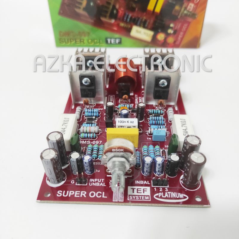 Kit Driver Power Amplifier SOCL Super OCL TEF DMS 097