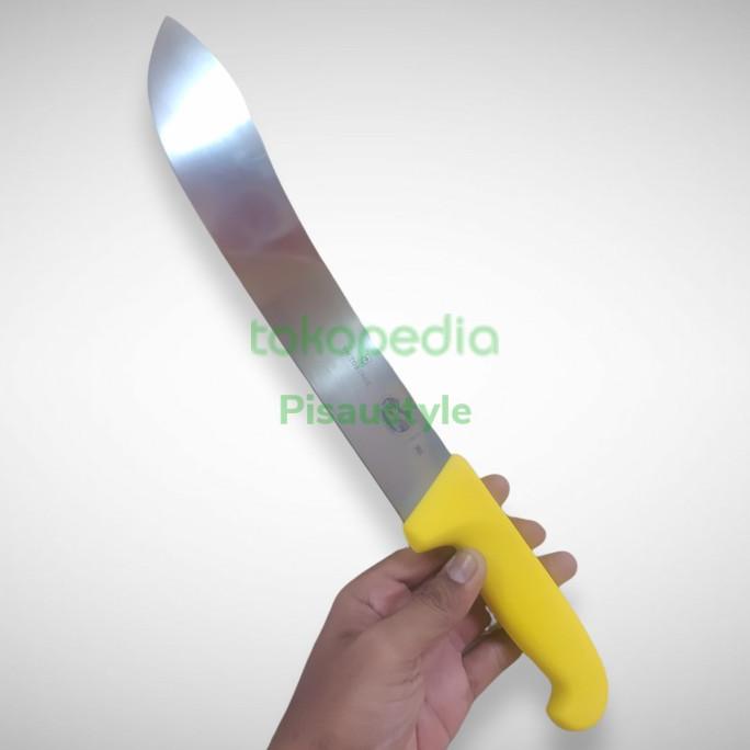 Pisau Sembelih Victorinox Bullnose 25Cm Khusus Sembelih Handle Kuning