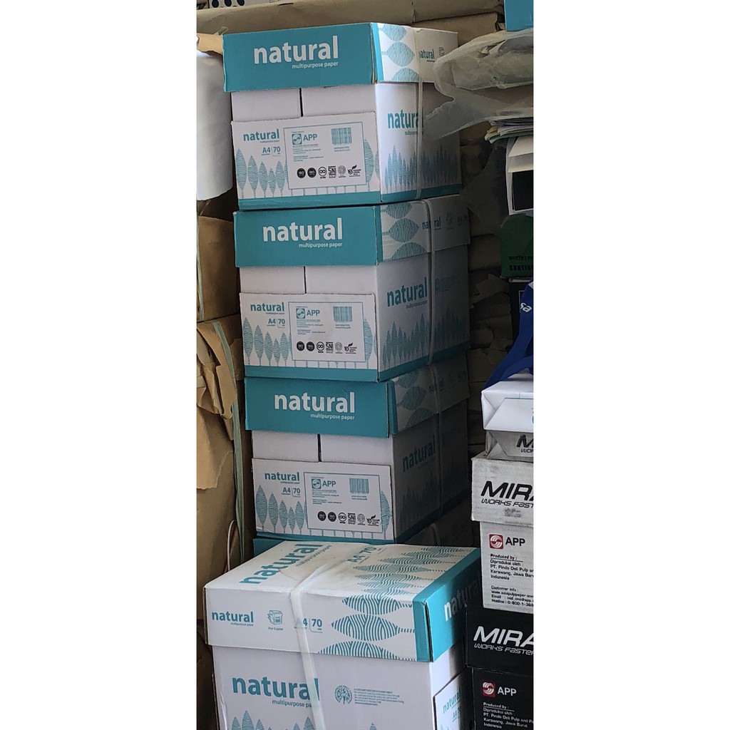 

Unik Kertas HVS 70gsm A5 ex Natural Elegan