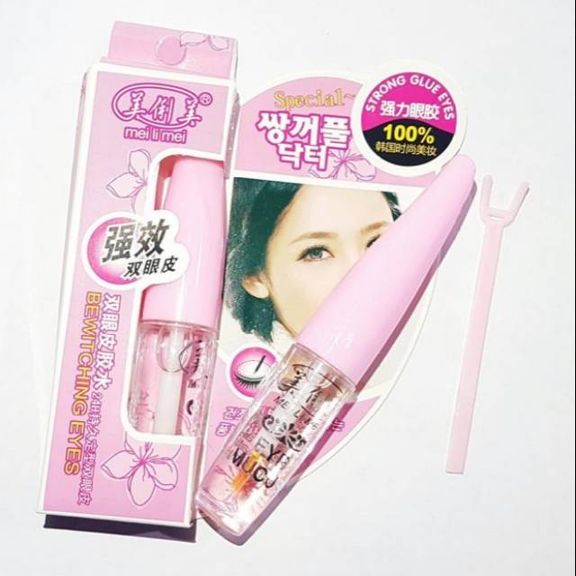 LEM BULU MATA PALSU/ LEM PEREKAT BULU MATA PALSU MEI LI MEI/ FAKE EYELASH ( HARGA PER PCS)