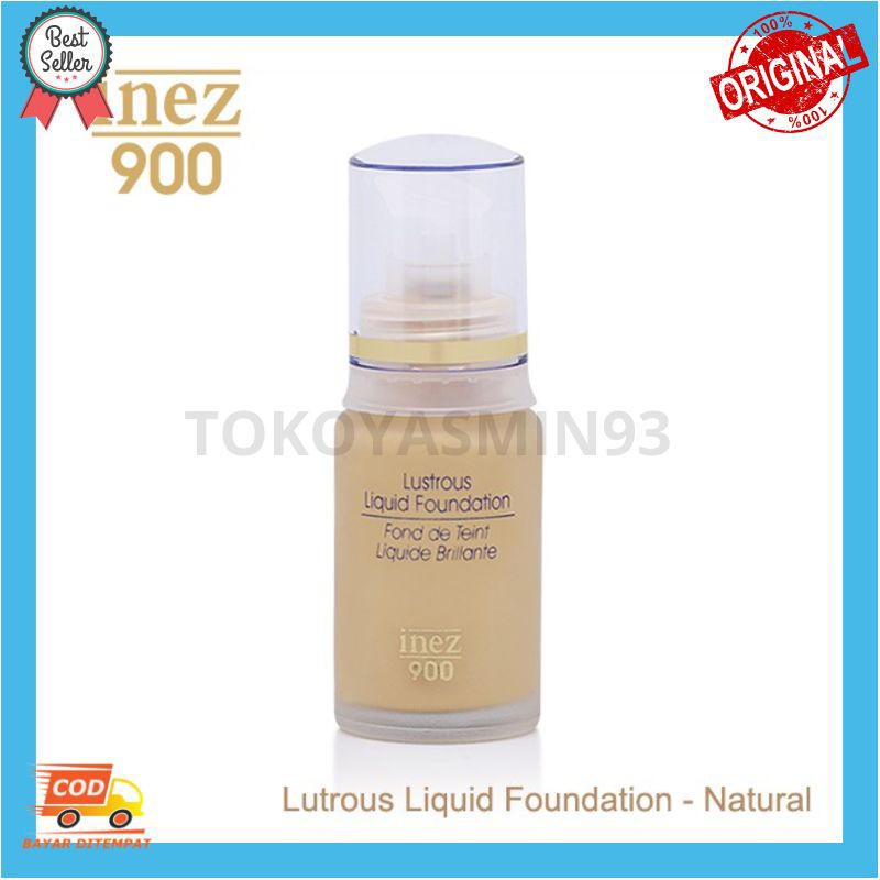 Inez 900 Lustrous Liquid Foundation Murah