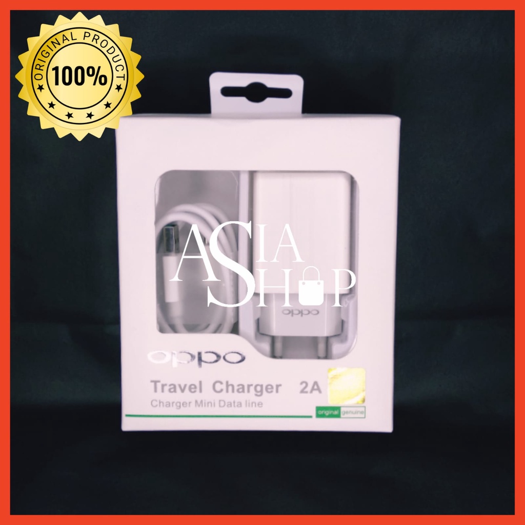 Charger Oppo Type C AK933GB Fast Charging Travel Charger 2A