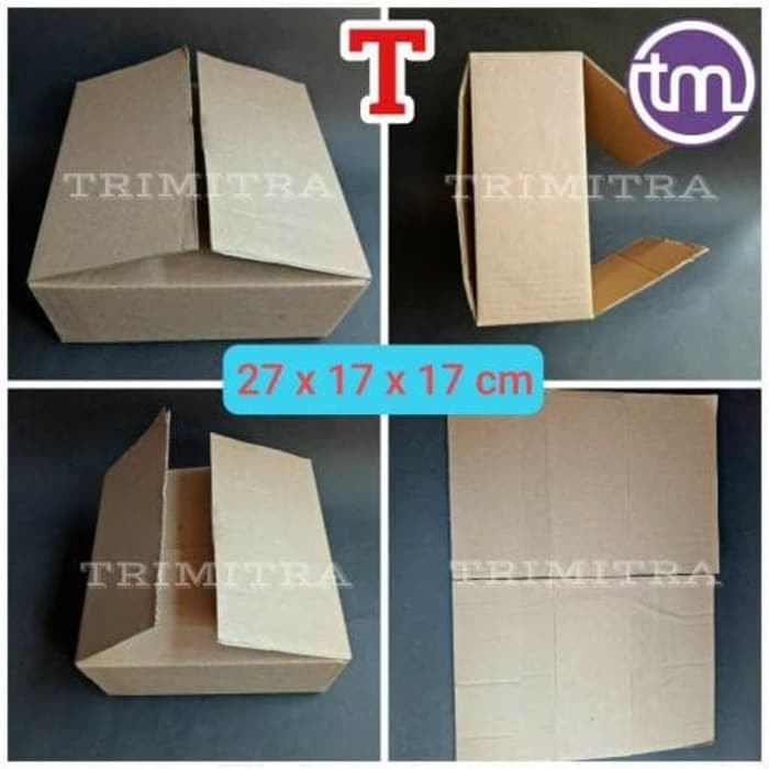

Kardus Polos Kemasan Dus Packaging Standart Tipe T