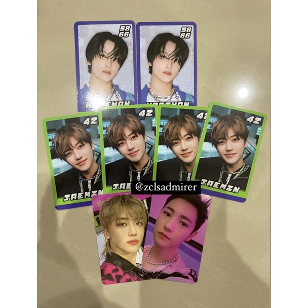 trading card A glitch mode jaemin haechan