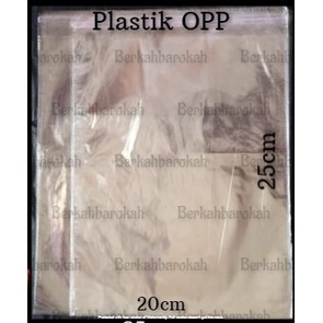 

Plastik OPP Uk. 20x25 Seal/Lem Harga Per(1Bandel) 1000 pcs
