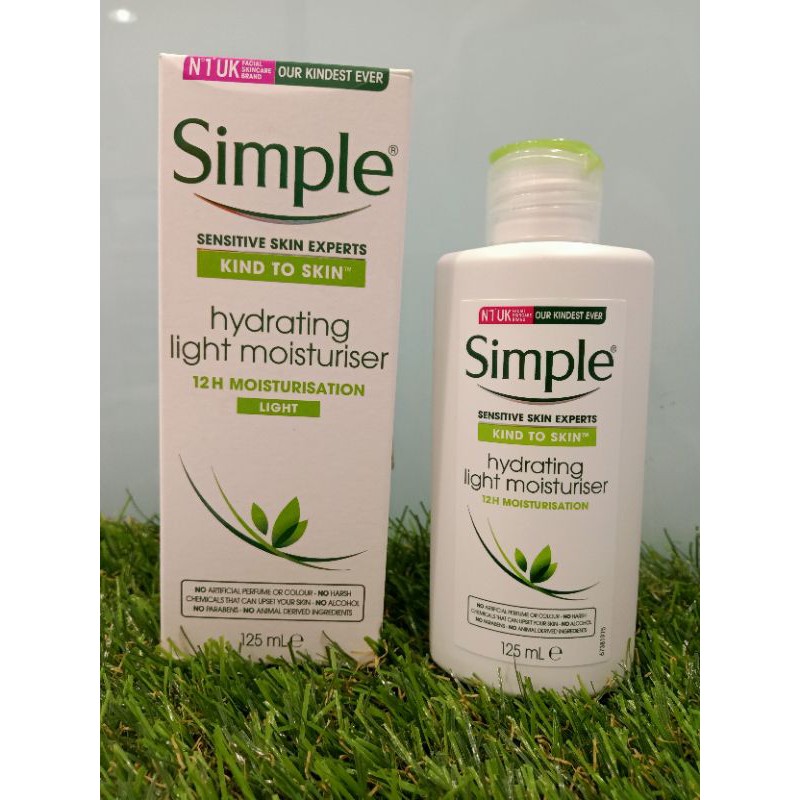Simple Hidrating Light Moisturizer 125ml