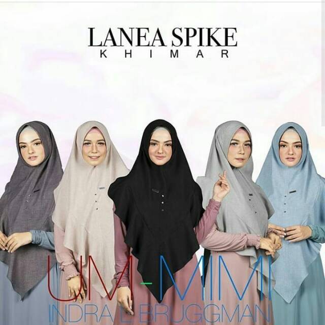 SALE AKHIR TAHUN Khimar Lanea Spike by Ummimi Indra L Bruggman
