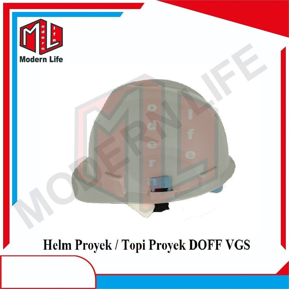 Helm SAFETY Proyek DOFF VGS / Topi Proyek DOFF VGS / Helm  Proyek DOFF VGS