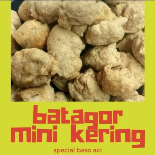 

Batagor mini kering isi 50