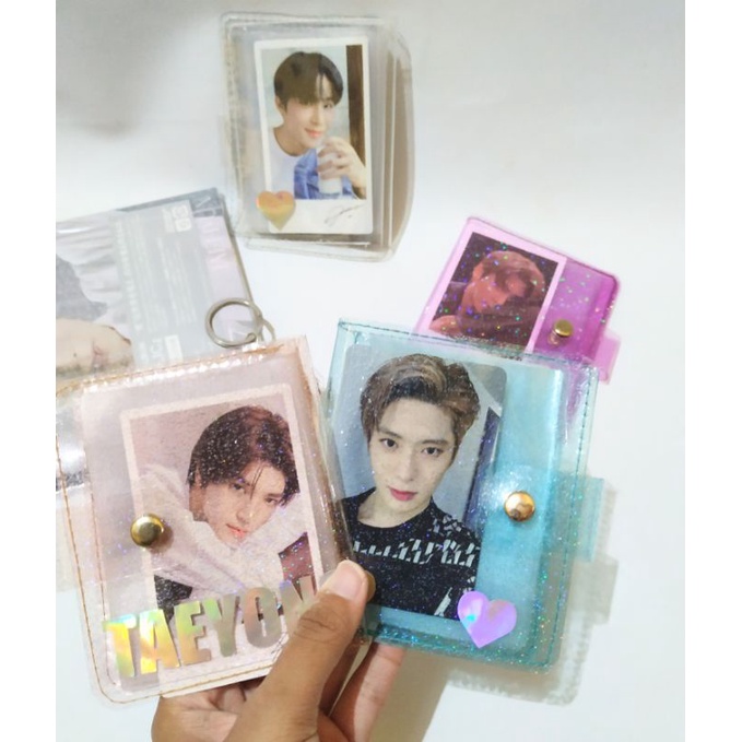 Kolbuk 1P Collect Book Dompet Transparan PVC Tempat Photocard PC Dompet Bening Dompet Photocard NCT 