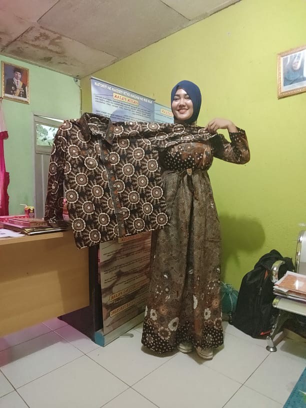 Gamis Batik Sriwedadi Maxi Jumbo Busui