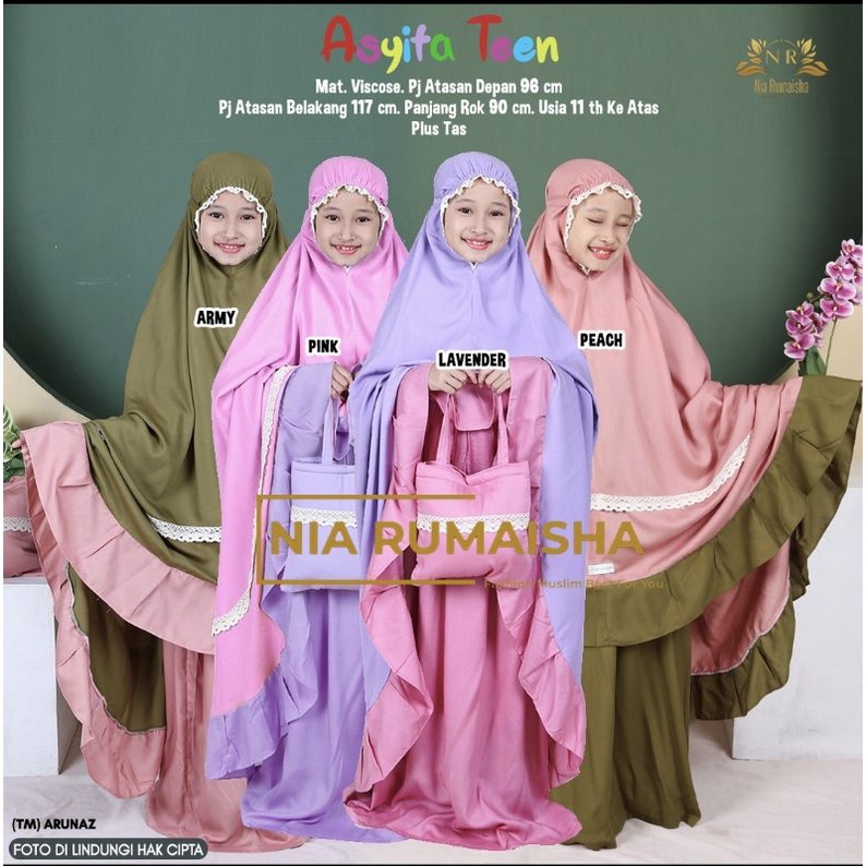 NIA RUMAISHA - MUKENA ASYIFA TEEN