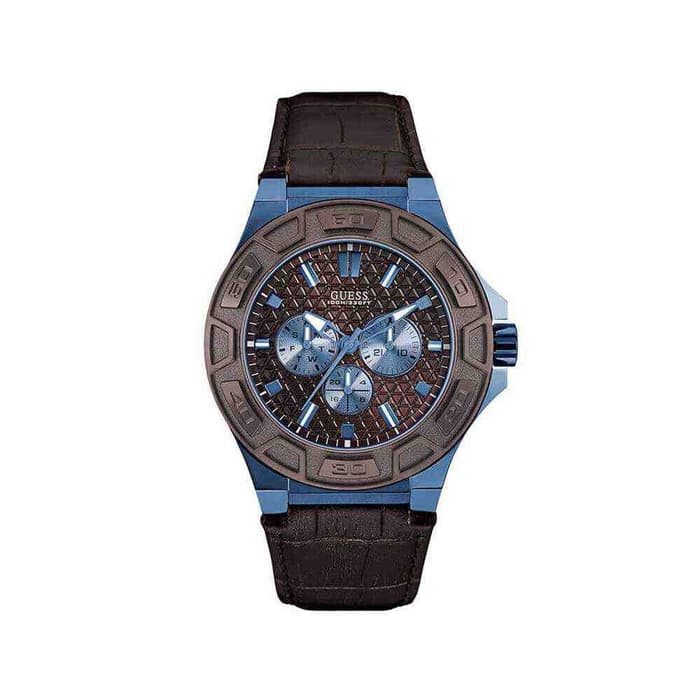 GUESS W0674G5 Force - Jam Tangan Pria - Coklat