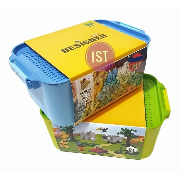 Mainan Anak Building Kit Panlos Brick Wange Designer 625 LEGO 601005