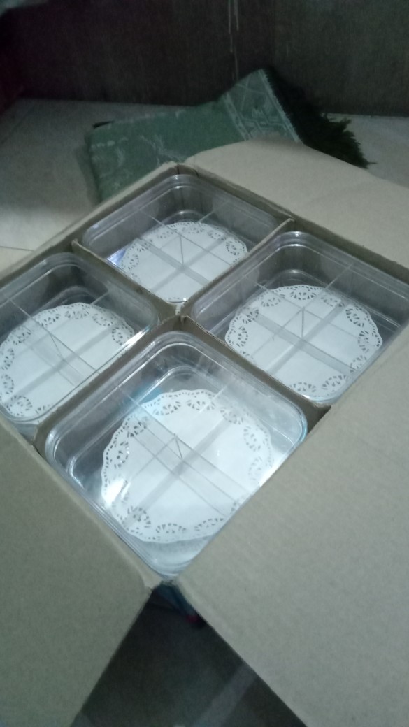 Toples Kue Kering Sekat 4 Nuai Sn 818/toples Lebaran