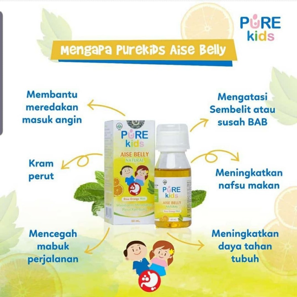 Pure Kids Aise Belly Natural 60ml