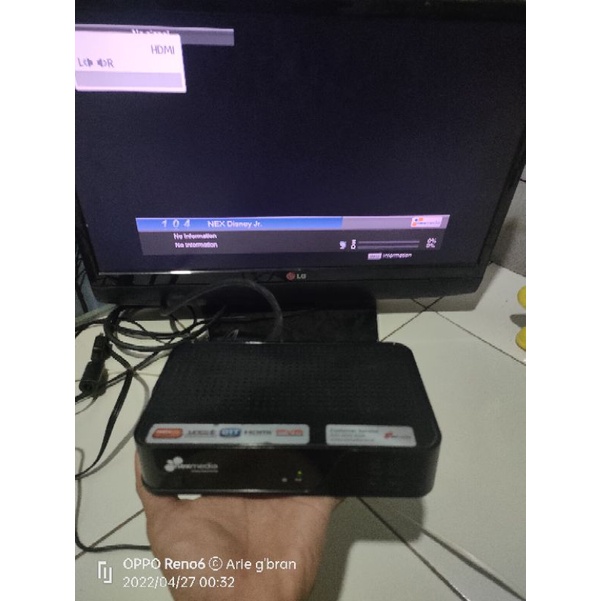 STB  Nexmedia ver 4 Second normal (HANYA UNIT STB SAJA NO ADAPTOR)
