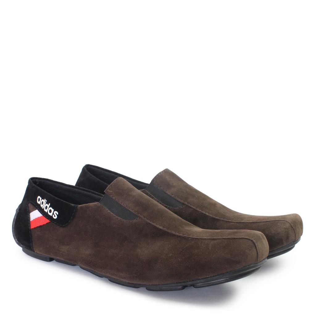 [ POLOS ] Sepatu Slip On Pria Messy Casual Pria Hitam Coklat Navy Tan Abu Paling Murah