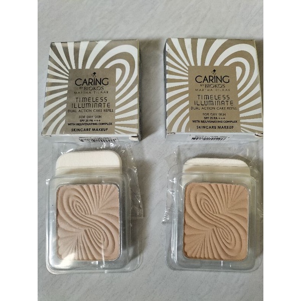 Caring by biokos timeless Illuminate dual action cake refill