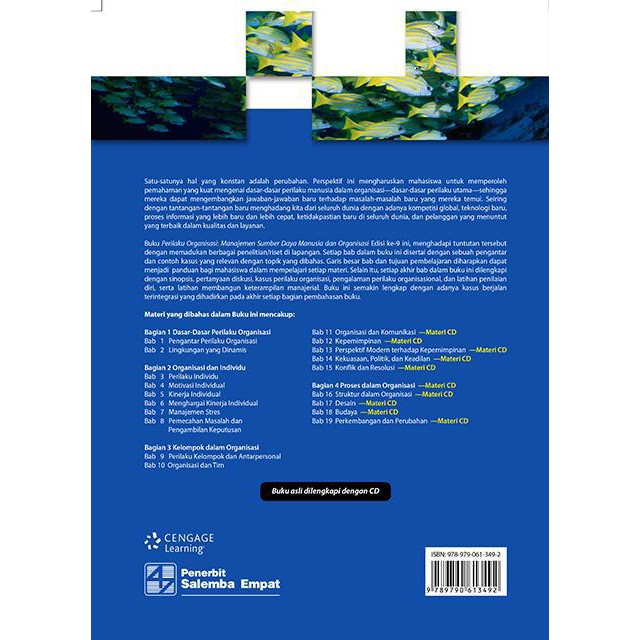 Buku Perilaku Organisasi Manajemen Sumber Daya Manusia Dan Organisasi Edisi 9 Gregory Moorhead Shopee Indonesia