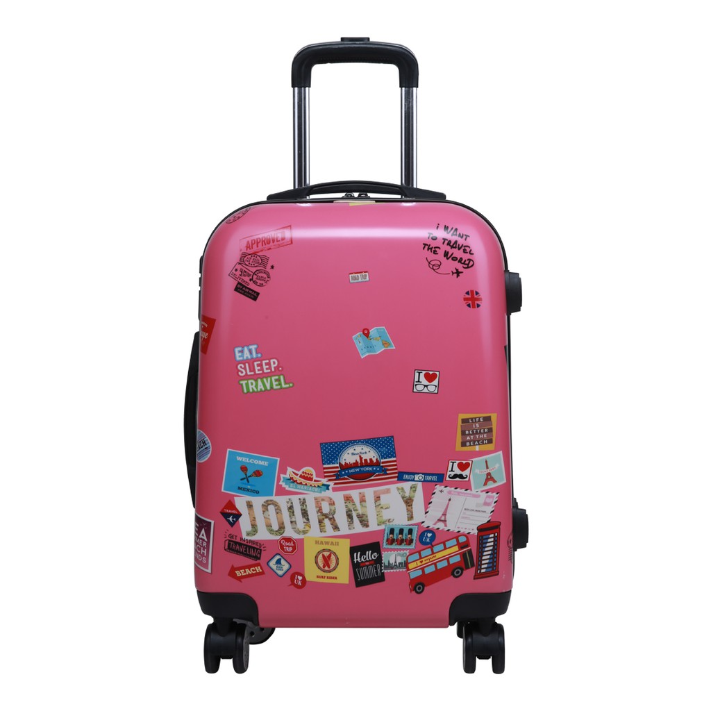 Exsport Trolley Bag Medium - Pink  Shopee Indonesia