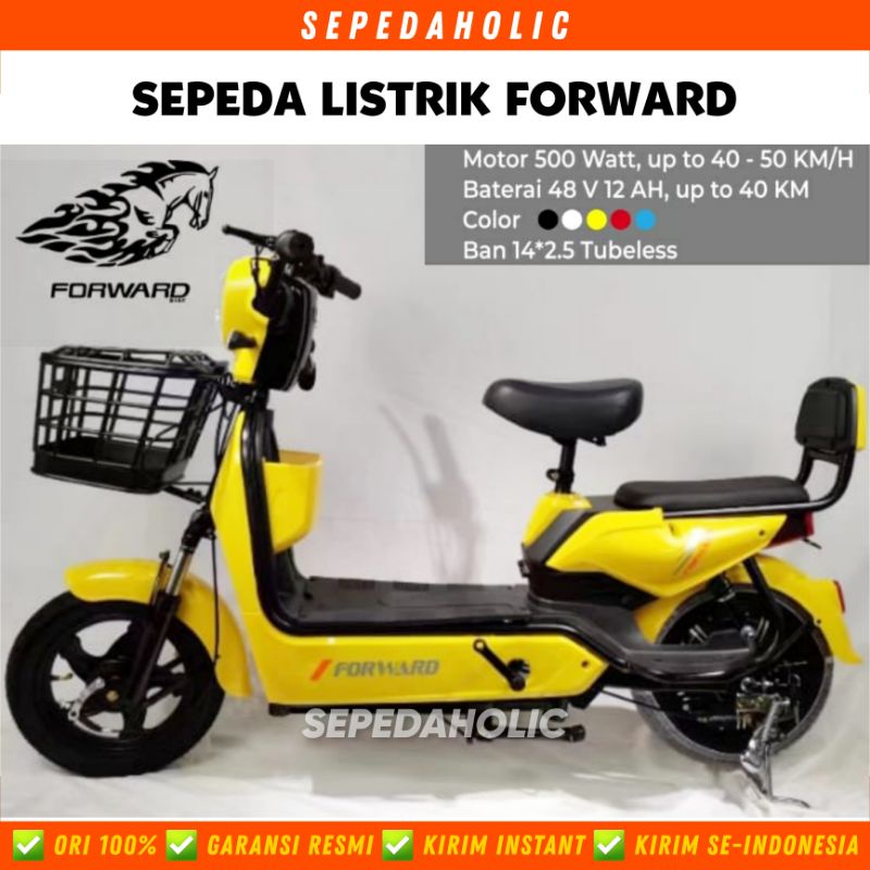 Sepeda Listrik FORWARD Electric E Bike 500 Watt