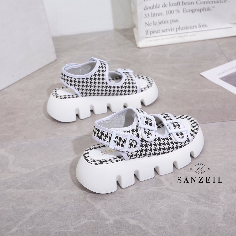 SG0120 syafniegalery Sanzeil Wawa Original Brand Wedges wanita import