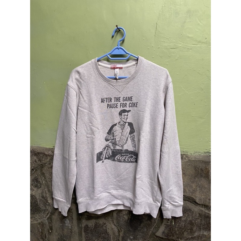 Sweater Crewneck Vintage Coca Cola