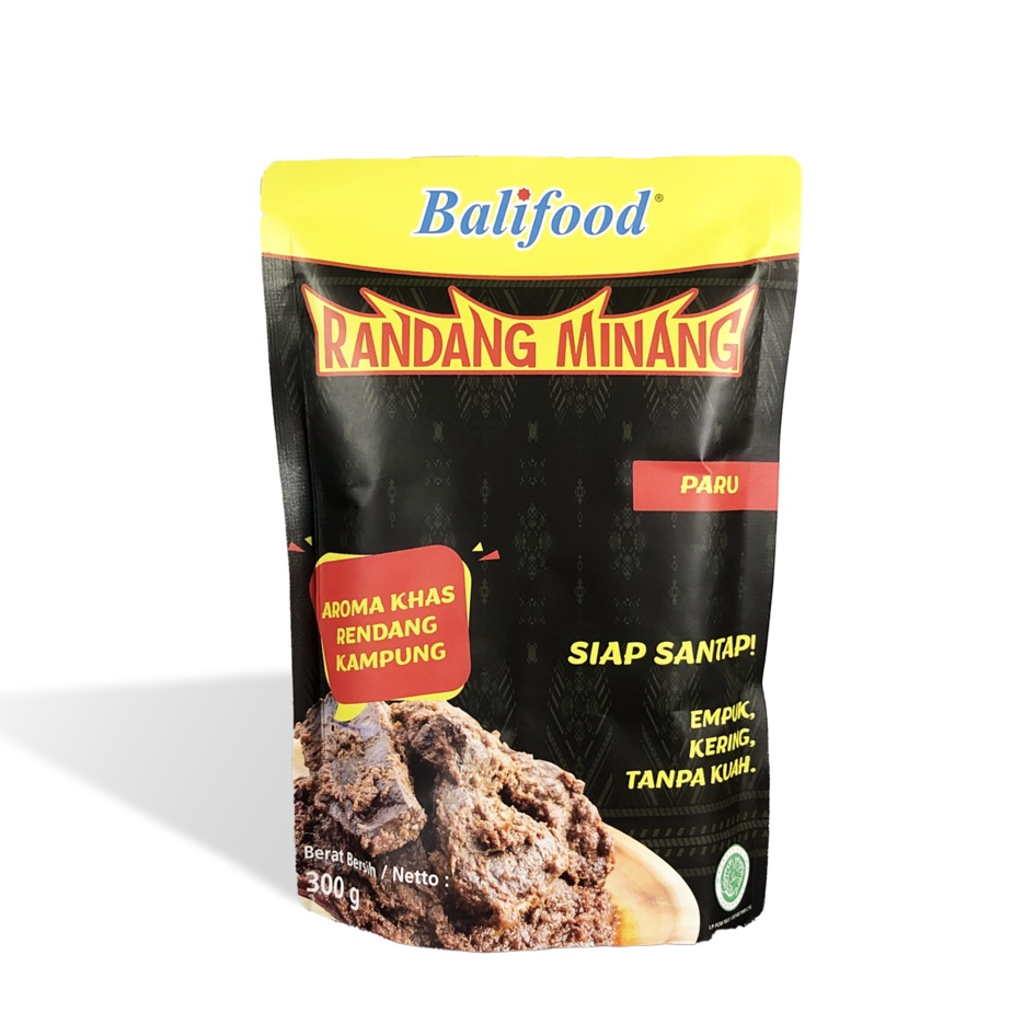 

Rendang Daging Sapi Premium Balifood Varian Paru