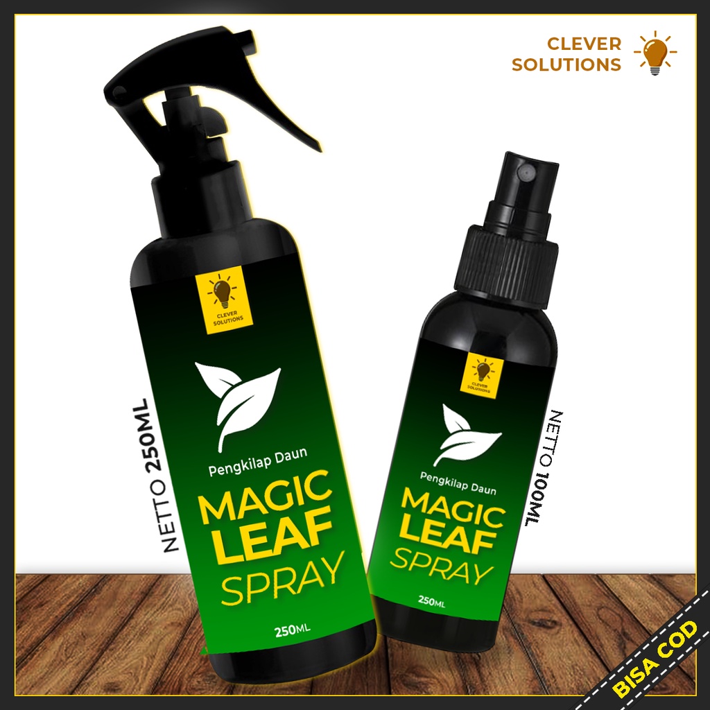 Semir Pengkilap Daun Tanaman Hias MAGIC LEAF Leaf Shine Aglonema Monstera Calathea Keladi Puring