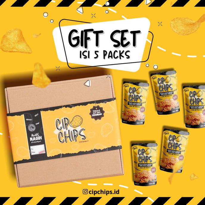 

BAYAR DITEMPAT CIPCHIPS IMLEK CNY 2021 Hampers Gift Box Set Hadiah Kado isi 5 pcs - BIRTHDAY,