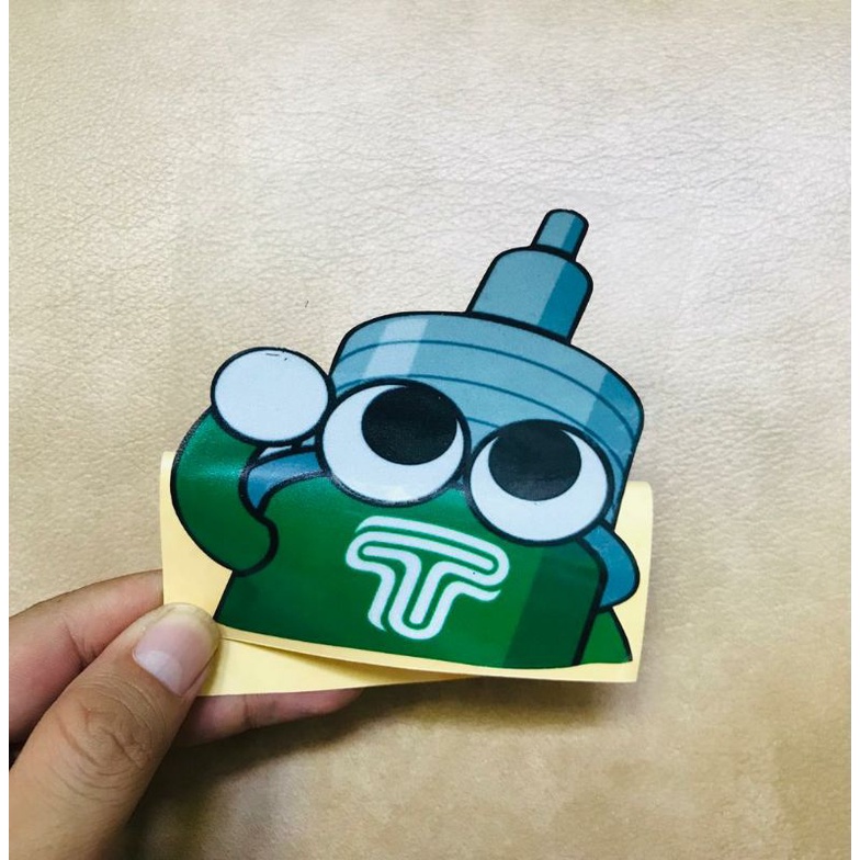 Sticker Print Cutting Tein Look