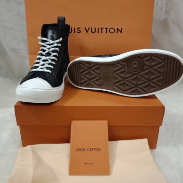 SEPATU LV MIRROR BOOTS SNEAKER PRIA BOOTS