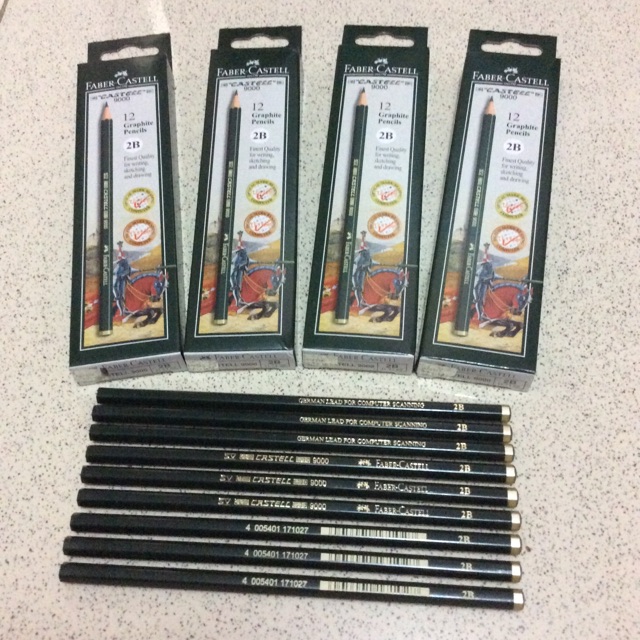 

Pensil 2B Faber Castell / Pensil Kayu 2B Faber Castell