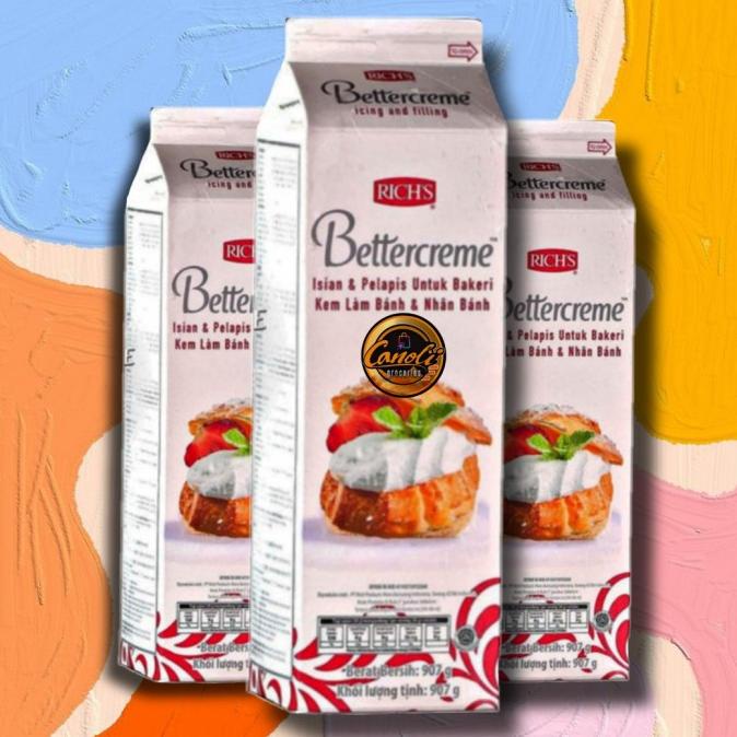 

rich's bettercreme 907gr / richs icing filling 907 gr / rich