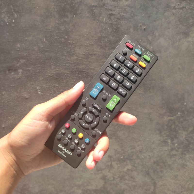 Remote TV SHARP AQUOS Original LED LCD TV GB225WJSA - Remote TV SHARP AQUOS Original LED - Remote TV