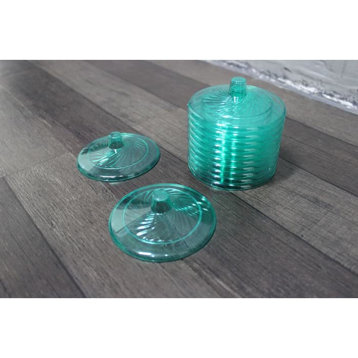 tutup gelas plastik bening isabell mug