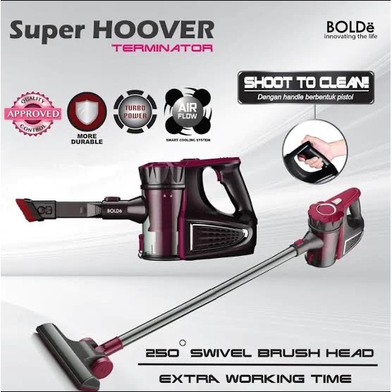 BOLDe Super Hoover TERMINATOR Vacuum Cleaner BOLDe