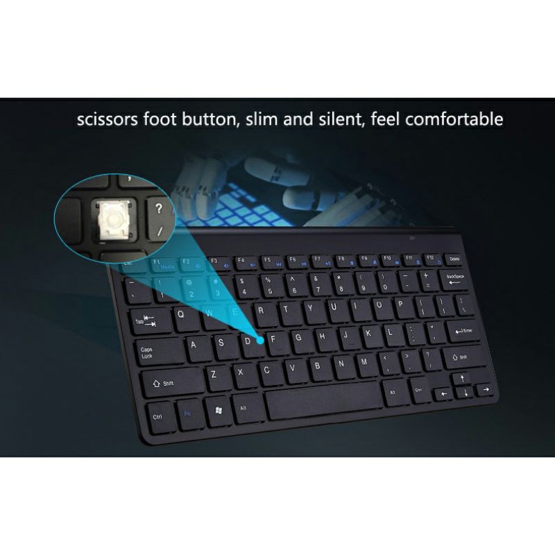 Kimsnot Wireless Keyboard Mouse Combo 2.4G