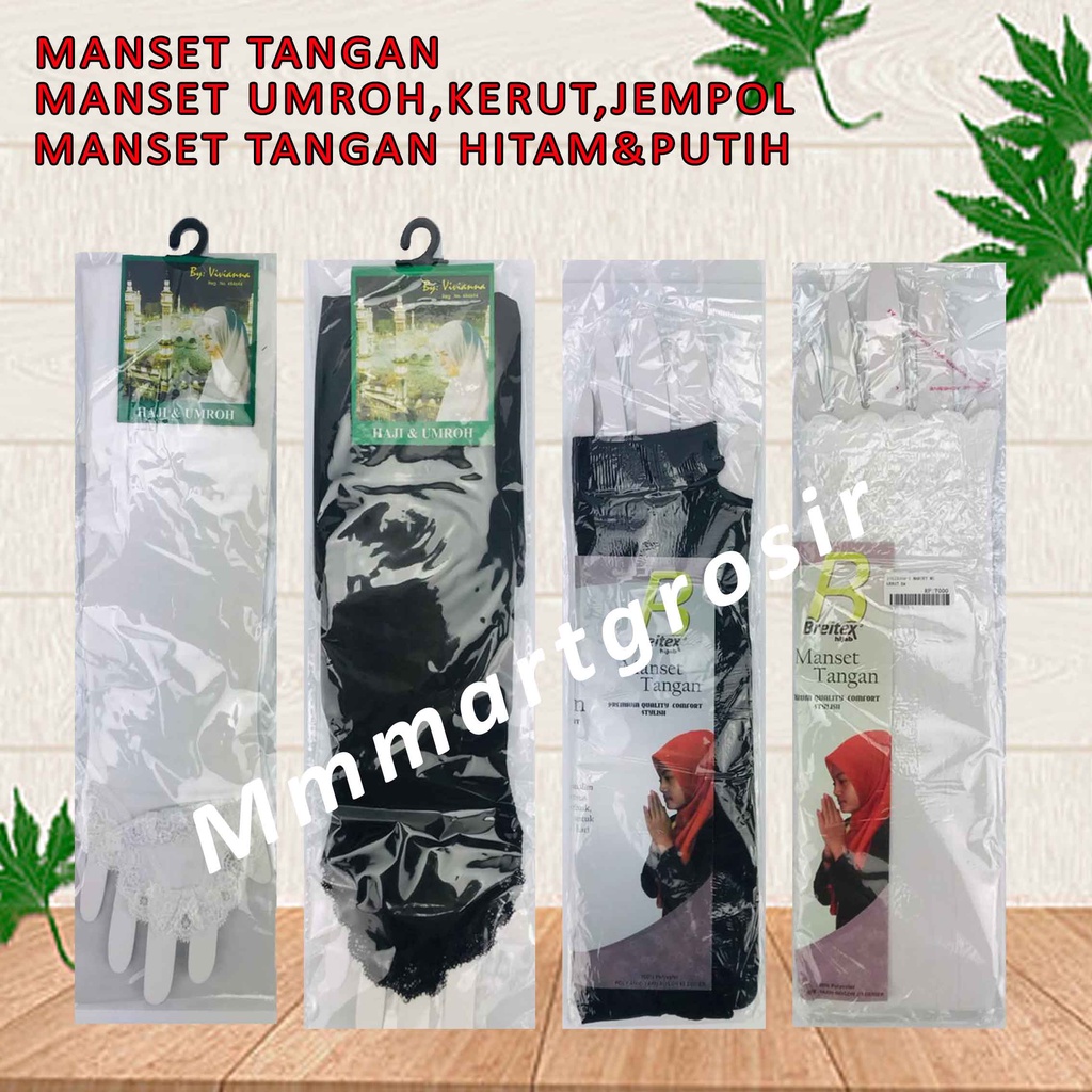 Manset Tangan Ms / Manset Umroh / Manset Jempol / Manset Kerut