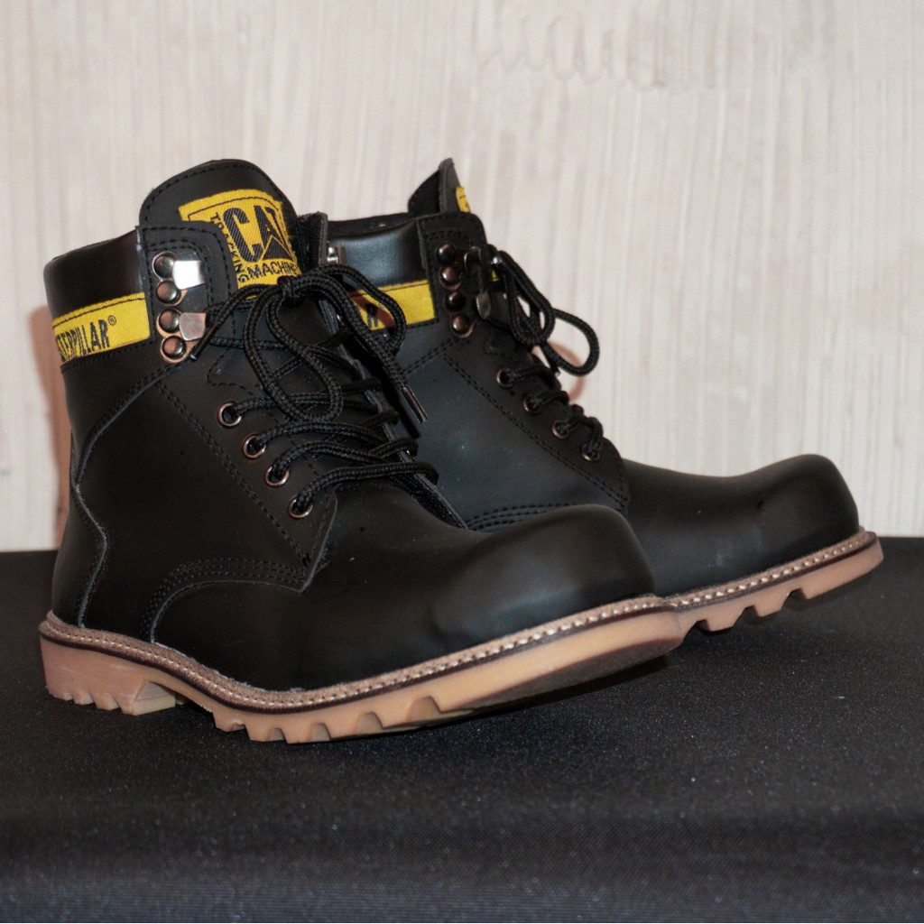 Promo Harga terbaru !!! Sepatu Septi Ujung Besi Sepatu Pria Caterpillar Tracking Bikers