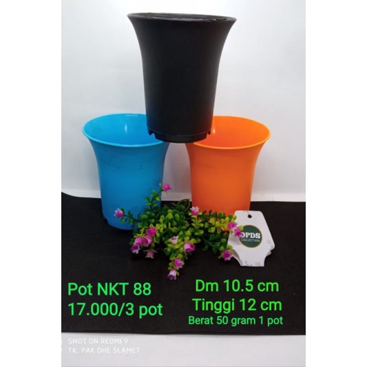 Pot Plastik NKT Pot Bunga Plastik Vas NKT