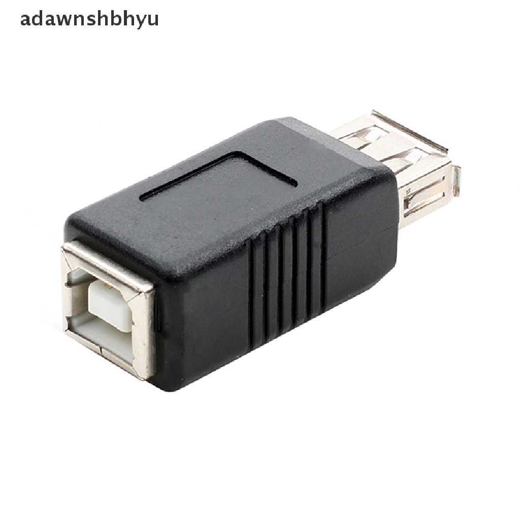 Adawnshbhyu USB Type A Female to Printer Scanner Tipe B Female Adapter Adaptor Converter