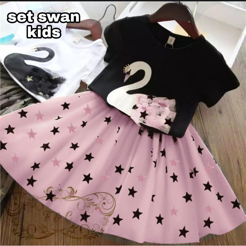 Setelan Anak 3-4 / Baju Setelan Anak / Set Swankid