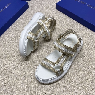 Stuart Weitzman SW sandal  bawah tebal Super nyaman 